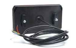 Piloto trasero led universal izquierdo con luz de matrícula lateral