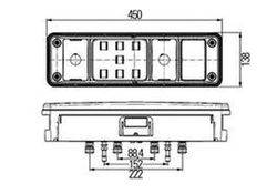 Piloto Trasero Multifunción Derecho Hibrido
