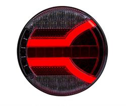 Multifunktionale LED-Rückleuchte mit dynamischem Rechts-/Links-Blinker