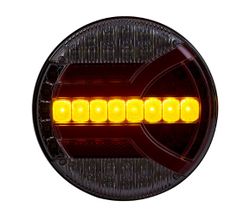 Multifunktionale LED-Rückleuchte mit dynamischem Rechts-/Links-Blinker