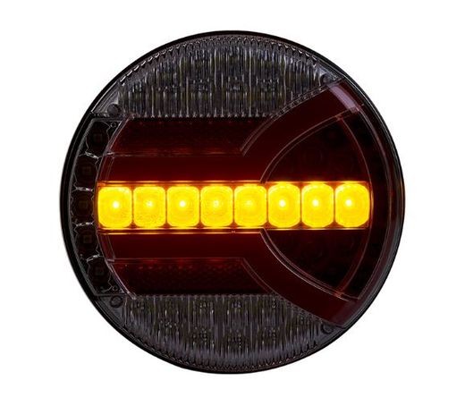 Multifunktionale LED-Rückleuchte mit dynamischem Rechts-/Links-Blinker