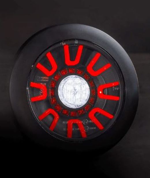 Multifunktions-LED-Rundrückleuchte mit 3 Funktionen