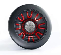 Multifunktions-LED-Rundrückleuchte mit 3 Funktionen