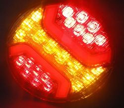 Universelle runde LED-Rückleuchte