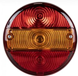 Piloto trasero tipo Hella con luz de matrícula