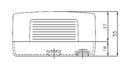 Piloto Trasero Universal Izquierdo 4-5 Funciones