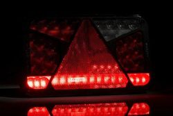 Universelle linke LED-Rückleuchte mit 7 Funktionen