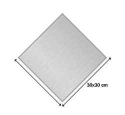 30 x 30 Aluminiumplatte zum Kleben und