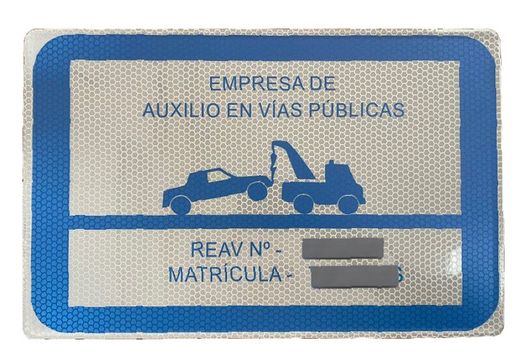 Placa de guindaste para serviço de emergência em c