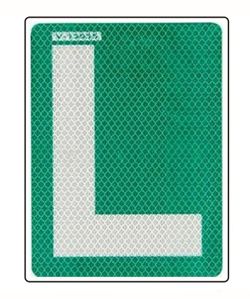 Placa (l) novel coche 150 x 195 mm