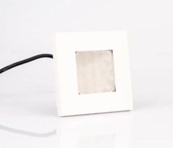 Plafonnier d'intérieur à 21 LED avec cadre carré blanc interchangeable