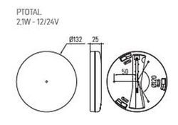 Plafonnier - Luz Interior Led