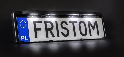 Kennzeichenhalter mit LED-Positionsleuchte