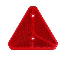 Dreieckiger Reflektor mit Rand