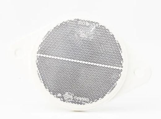 Reflex ø78 redondo blanco