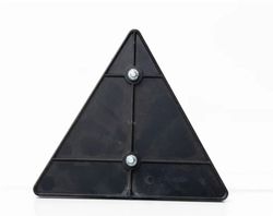 Reflex Triángulo Rojo Con Tornillos