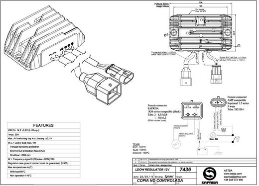 Reglerkabel 12V Do-W-Le