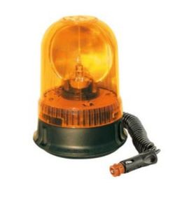 Rotativo 24v Ámbar Con Imán Y Conexión A Mechero