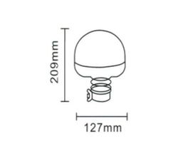 Rotierende LED 12/24V flexibel