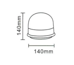 Rotierende LED 12/24V Magnet R10