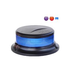Blaue LED-Drehleuchte mit R65-Zulassung, Magnet-, Fest- und Zigarettenanzünderanschluss GF-56LEDS
