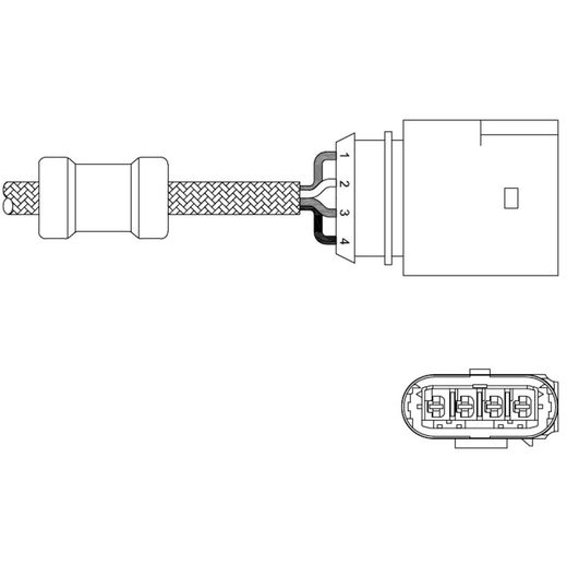 Sonda lambda ES20348-12B1 - Delphi