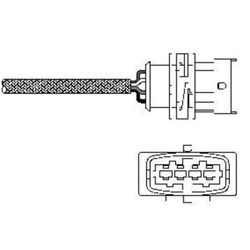 Sonda lambda ES10789-12B1 - Delphi