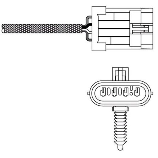 Sonda lambda ES20135-12B1 - Delphi