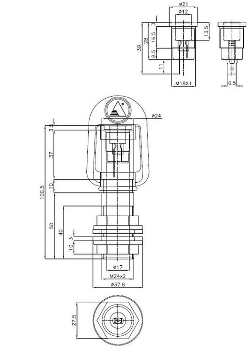 Soporte Rotativo Con Montaje Por Tornillo