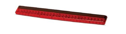 Tercera luz de freno led 24v color rojo