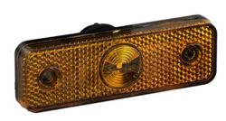 Lente LED ambra Flatpoint da 12 V per luce di posizione
