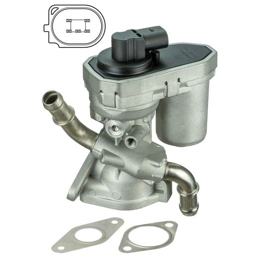 Válvula EGR EG10436-12B1 - Delphi
